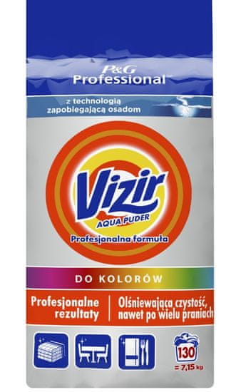 Vizir Professional Color pralni prašek 130 pranj 7,15 kg