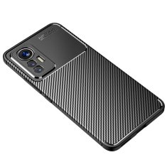 Nexeri XIAOMI 12 LITE Oklepno ohišje Odporno na udarce Nexeri Carbon Fiber črno