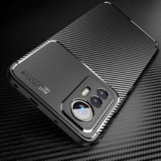 Nexeri XIAOMI 12 LITE Oklepno ohišje Odporno na udarce Nexeri Carbon Fiber črno