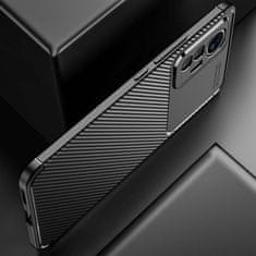 Nexeri XIAOMI 12 LITE Oklepno ohišje Odporno na udarce Nexeri Carbon Fiber črno