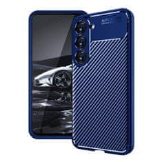 Nexeri SAMSUNG GALAXY S23+ Oklepni etui Odporen na udarce Nexeri Carbon Fiber blue