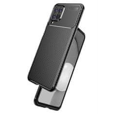 Nexeri SAMSUNG GALAXY M53 5G Oklepni etui Odporen na udarce Nexeri Carbon Fiber black