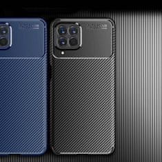 Nexeri SAMSUNG GALAXY M53 5G Oklepni etui Odporen na udarce Nexeri Carbon Fiber black