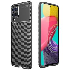 Nexeri SAMSUNG GALAXY M53 5G Oklepni etui Odporen na udarce Nexeri Carbon Fiber black