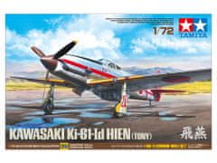 Tamiya maketa-miniatura Kawasaki Ki-61-Id Hien (Tony) • maketa-miniatura 1:72 starodobna letala • Level 3