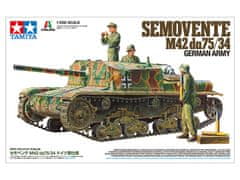 Tamiya maketa-miniatura Nemška vojska Semovente M42 da 75/34 • maketa-miniatura 1:35 tanki in oklepniki • Level 3