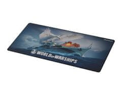 Genesis Gaming podloga za miško CARBON 500 WORLD of WARSHIPS, MAXI 90x45cm