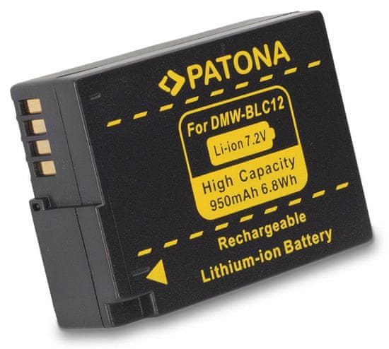 PATONA baterija za Panasonic DMW-BLC12 950mAh Li-Ion