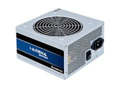 Chieftec napajalnik GPB-400S 400W, akt. PFC, 12cm ventilator, 85+, v razsutem stanju