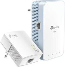 TP-Link AV1000 Gigabit Powerline AC750 Wi-Fi KitKIT: 1× TL-WPA7517 + 1× TL-PA7017TL-WPA7517:SPEED: 300 Mb/s pri 2,4 G