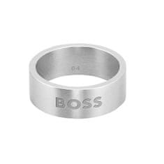 Hugo Boss Modni moški jekleni prstan 1580457 (Obseg 64 mm)