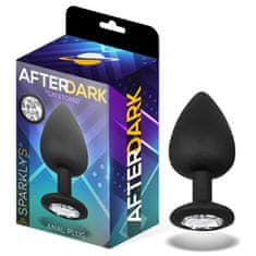 After Dark ANALNI ČEP After Dark Sparkly Black (S)