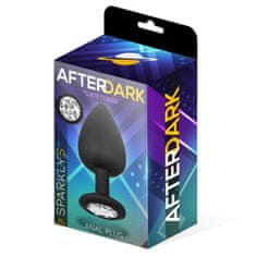 After Dark ANALNI ČEP After Dark Sparkly Black (S)