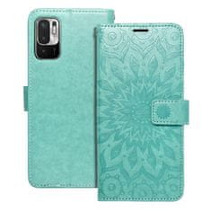 OEM MEZZO Knjižni ovitek za XIAOMI Redmi Note 10 5G / Poco M3 Pro / Poco M3 Pro 5G mandala green