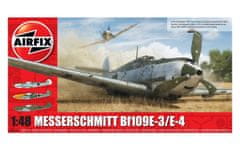 Airfix maketa-miniatura Messerschmitt Me109E-4/E-1 (Jugoslovanskla vojska) • maketa-miniatura 1:48 starodobna letala • Level 4