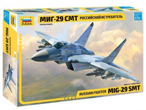 Zvezda maketa-miniatura Mig-29 SMT • maketa-miniatura 1:72 novodobna letala • Level 3