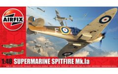 Airfix maketa-miniatura Supermarine Spitfire Mk.Ia • maketa-miniatura 1:48 starodobna letala • Level 4