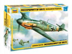 Zvezda maketa-miniatura Messerschmitt BF-109 F2 • maketa-miniatura 1:48 starodobna letala • Level 3