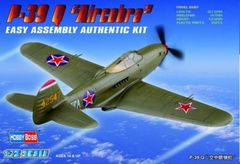 Hobbyboss maketa-miniatura P-39 Q "Aircacobra" • maketa-miniatura 1:72 starodobna letala • Level 2