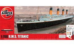 Airfix maketa-miniatura R.M.S. Titanic • maketa-miniatura 1:700 potniške ladje • Level 3