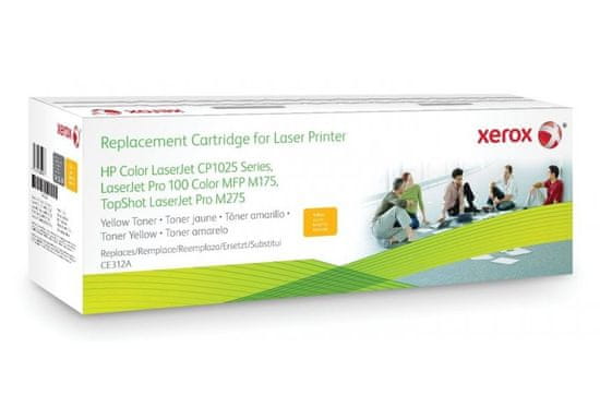 Xerox Xeroxov alternativni toner za HP CE312A (rumen, 1.000 str) za barvni tiskalnik LaserJet Pro CP1025nw