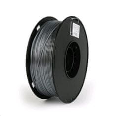 Gembird Tiskalna vrvica (filament) PLA PLUS, 1,75 mm, 1 kg, srebrna