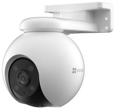 EZVIZ IP kamera H8 Pro 3K/ PTZ/ Wi-Fi/ 5Mpix/ zaščita IP65/ objektiv 4 mm/ H.265/ IR osvetlitev do 30 m/ bela