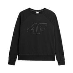 4F Športni pulover lifestyle črna 165 - 168 cm/S AW23TSWSF072220S