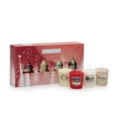 Yankee Candle Božični darilni set 4 votivnih sveč