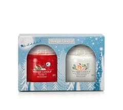 Yankee Candle Božični darilni set Signature sveče 2 kom