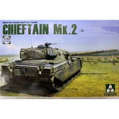 Takom maketa-miniatura British main Battle Tank Chieftain Mk.2 • maketa-miniatura 1:35 tanki in oklepniki • Level 4