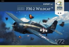 ARMA Hobby maketa-miniatura FM-2 Wildcat, Expert Set • maketa-miniatura 1:72 starodobna letala • Level 4