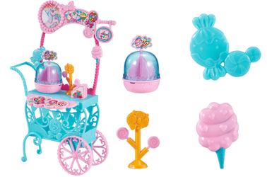  Zuru Sparkle Girlz set, voziček s sladkarijami, 27 cm