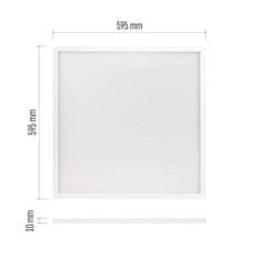 Emos LED panel PROXO 60×60, kvadratni, vgradni, bel, 33 W, IP20, nevtralno bela