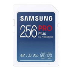 Samsung Spominska kartica Samsung PRO Plus 2021 SDXC 256 GB Class 10 UHS-I/U3 V30 (MB-SD256KB/WW)