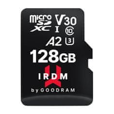GoodRam Pomnilniška kartica Goodram IRDM microSD 128 GB + adapter (IR-M2AA-1280R12)