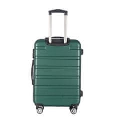 Aga Travel Set potovalnih kovčkov MR4659 Temno zelena