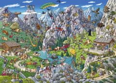 Heye Puzzle Alpine fun 1000 kosov