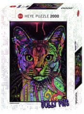 Heye Puzzle Jolly Pets: Abesinska mačka 2000 kosov
