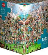 Heye Puzzle Legende vseh časov 1500 kosov