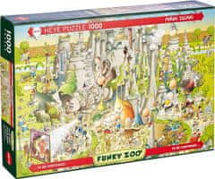 Heye Puzzle Crazy Zoo: Jurassic World Exposition 1000 kosov