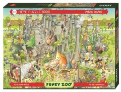 Heye Puzzle Crazy Zoo: Jurassic World Exposition 1000 kosov