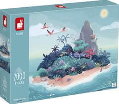 Janod Puzzle Skrivnostni otok 2000 kosov