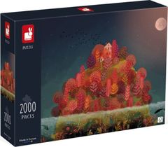 Janod Rdeča jesen Puzzle 2000 kosov
