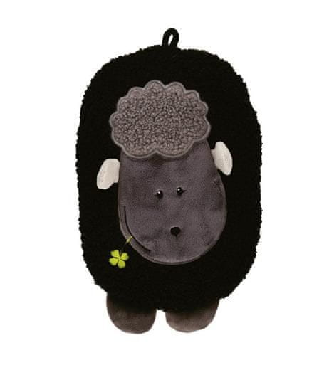 Hugo Frosch Otroška termofora Eco Junior Comfort z motivom ovce - črna