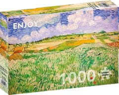 ENJOY Puzzle Vincent Van Gogh: Pokrajina v Auversu 1000 kosov