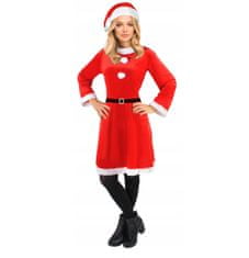 Malatec Univerzalni božični 3 delni kostum gospa božiček