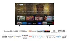 TCL 98C955 4K UHD QLED QD-Mini LED televizor, Google TV