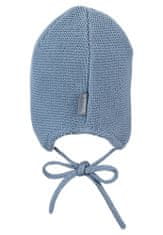 Sterntaler Pletena kapa GOTS bombažna podloga za zavezovanje modra deček velikost 33 cm - 0-1 m