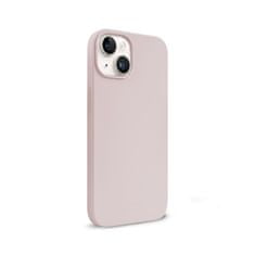 NEW Crong Color Cover Magnetic - ohišje MagSafe za iPhone 14 Plus (peščeno roza)